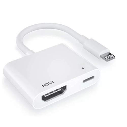 Kruxon ZR777 PRO L8 3SE LİGHTNİNG HDMI DİGİTAL AV ADAPTÖR