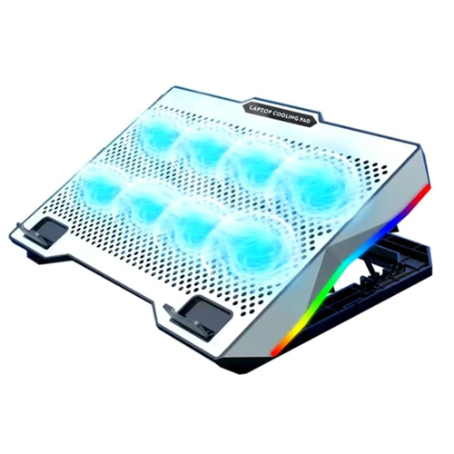 ONEZEO ZR S608 RGB 8 FAN METALİK LAPTOP SOĞUTUCU