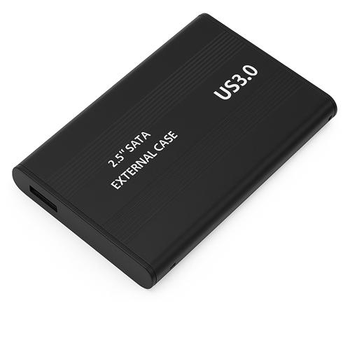 Kruxon ZR1075 SİYAH HDD CASE METAL