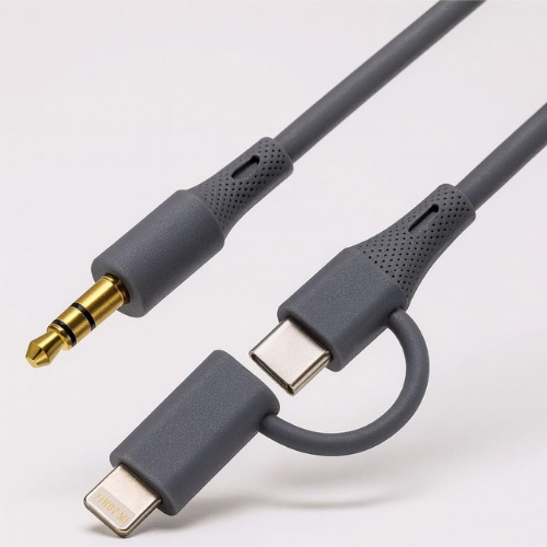 Kruxon ZR1060 SX-151 TYPE-C+LİGHTNİNG TO AUX
