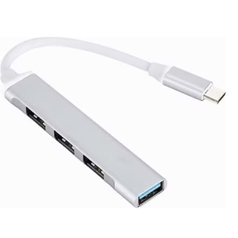 Kruxon C809 TYPE-C 4LÜ USB HUB