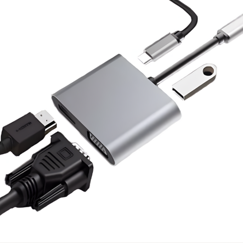 Kruxon SUPPORT 4K 4 İN 1 CONNECTOR