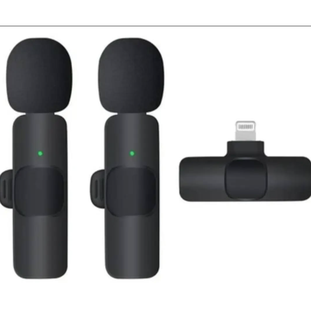 Kruxon ZR108 K9 İKİLİ LİGHTNİNG MİKROFON