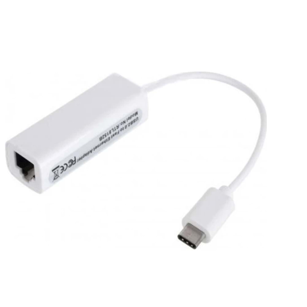Kruxon ZR264 815 TYPE-C ETHERNET ÇEVİRİCİ