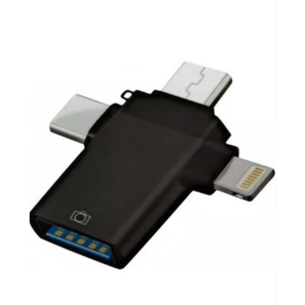 Kruxon ZR173 T OTG SİYAH ÇEVİRİCİ