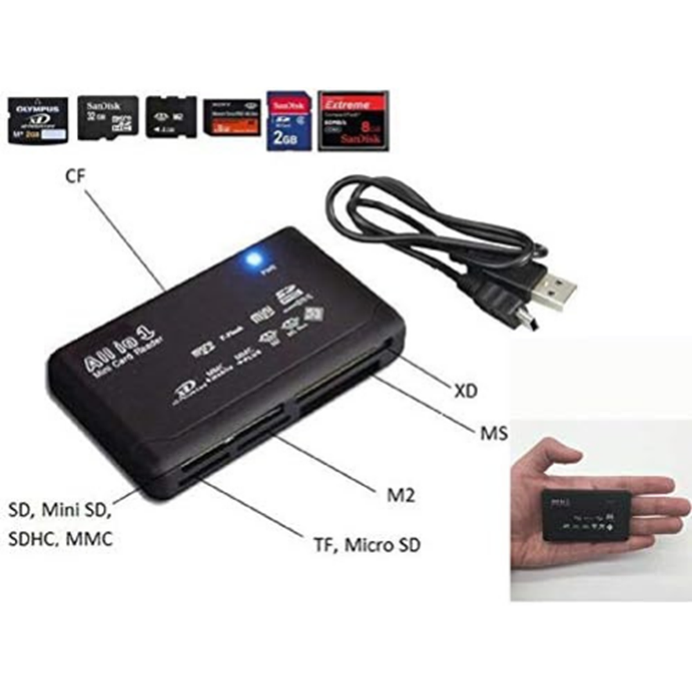 Kruxon ZR101 ÇOKLU CARD READER