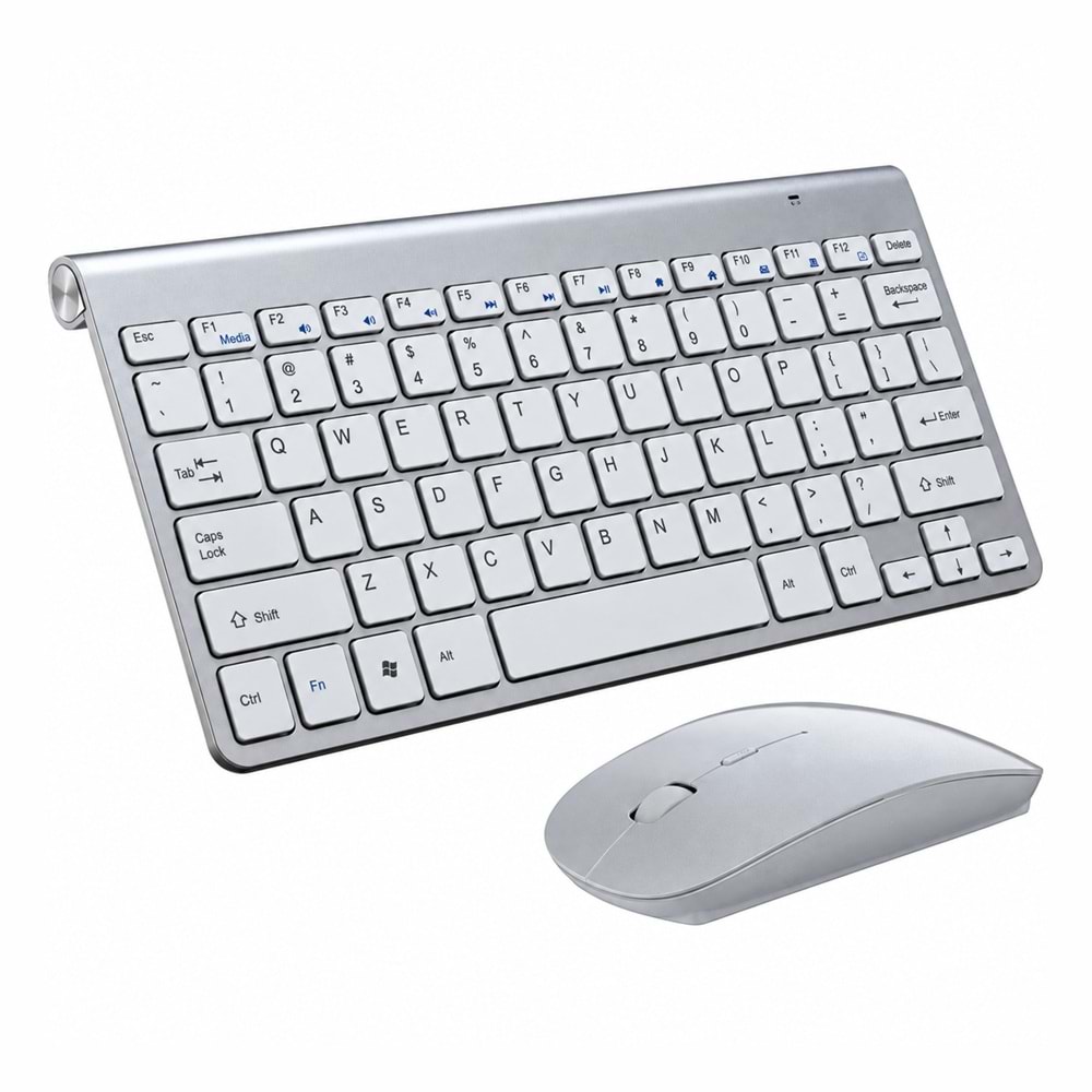 Kruxon ZR481 GRİ WİRELESS KLAVYE MOUSE SET