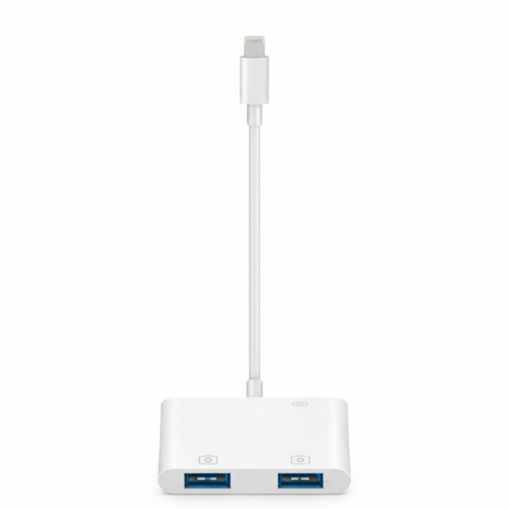 Kruxon ZR540 2 USB 1 LİGHTNİNG CAMERA ADAPTER