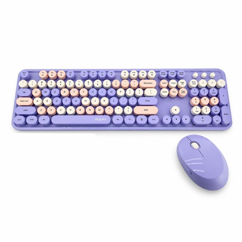 MOFİİ MOR SWEET DM COMBO KLAVYE MOUSE SET
