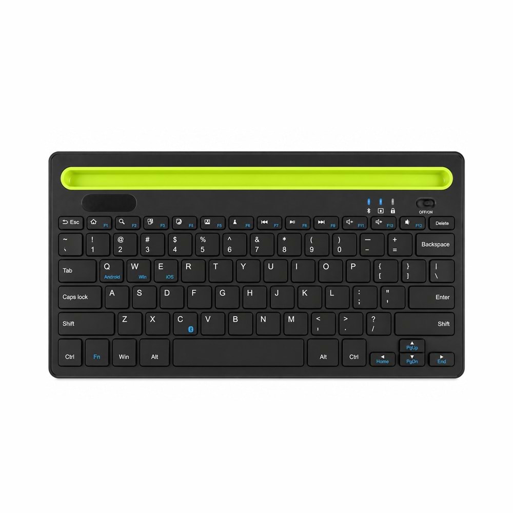 Kruxon ZR206 SİYAH K6100 KABLOSUZ KLAVYE