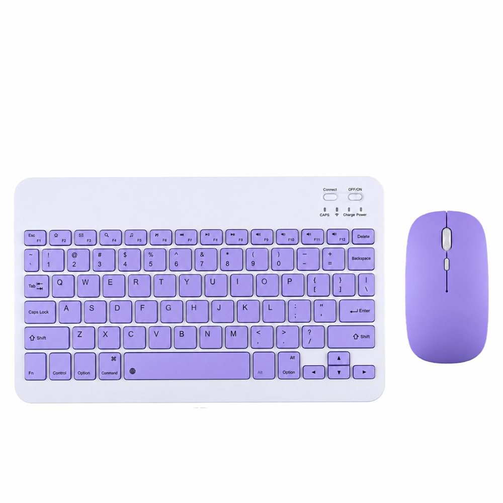 Kruxon ZR20KM MOR KABLOSUZ KLAVYE MOUSE SET