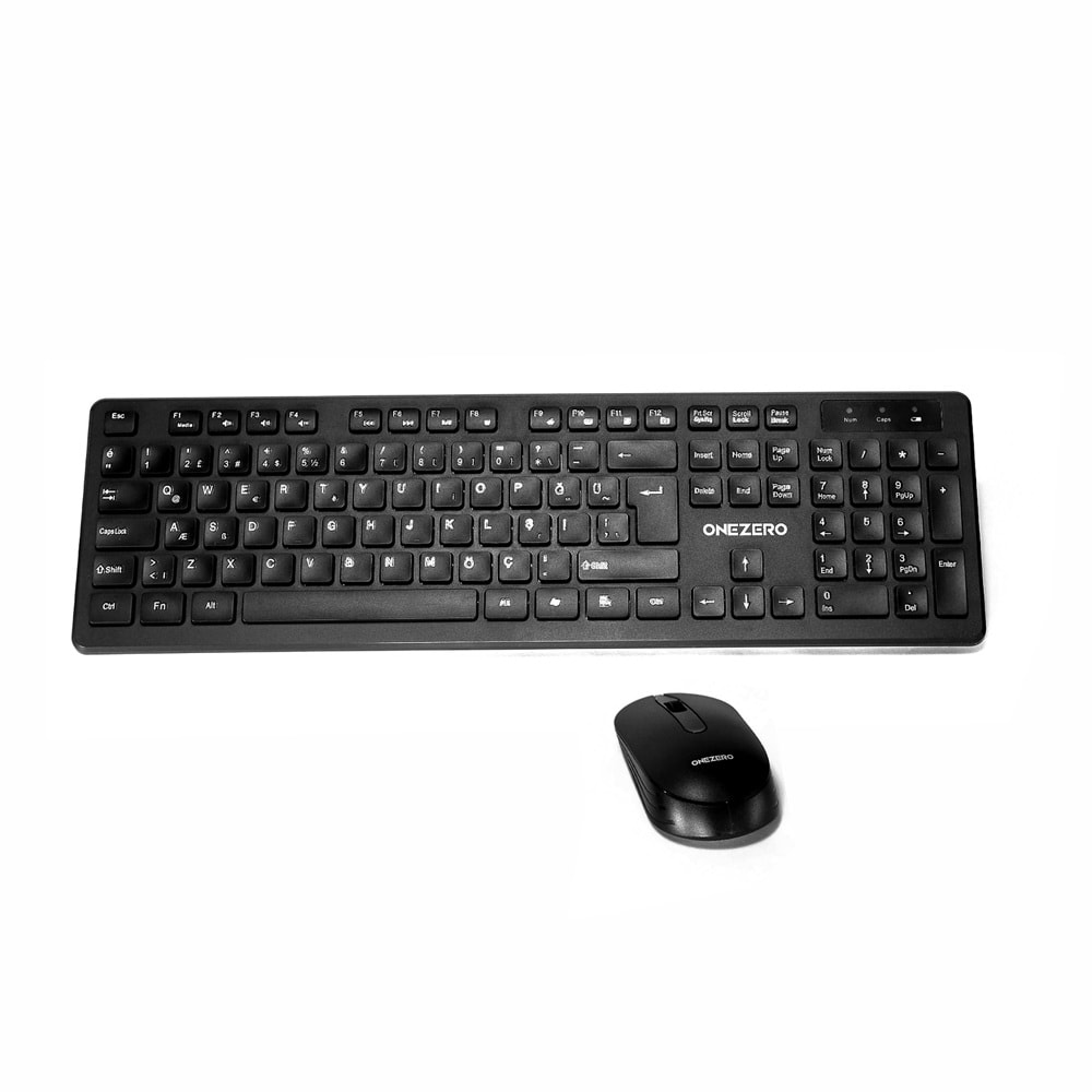 Kruxon ZR700 WİRELESS KLAVYE MOUSE COMBO