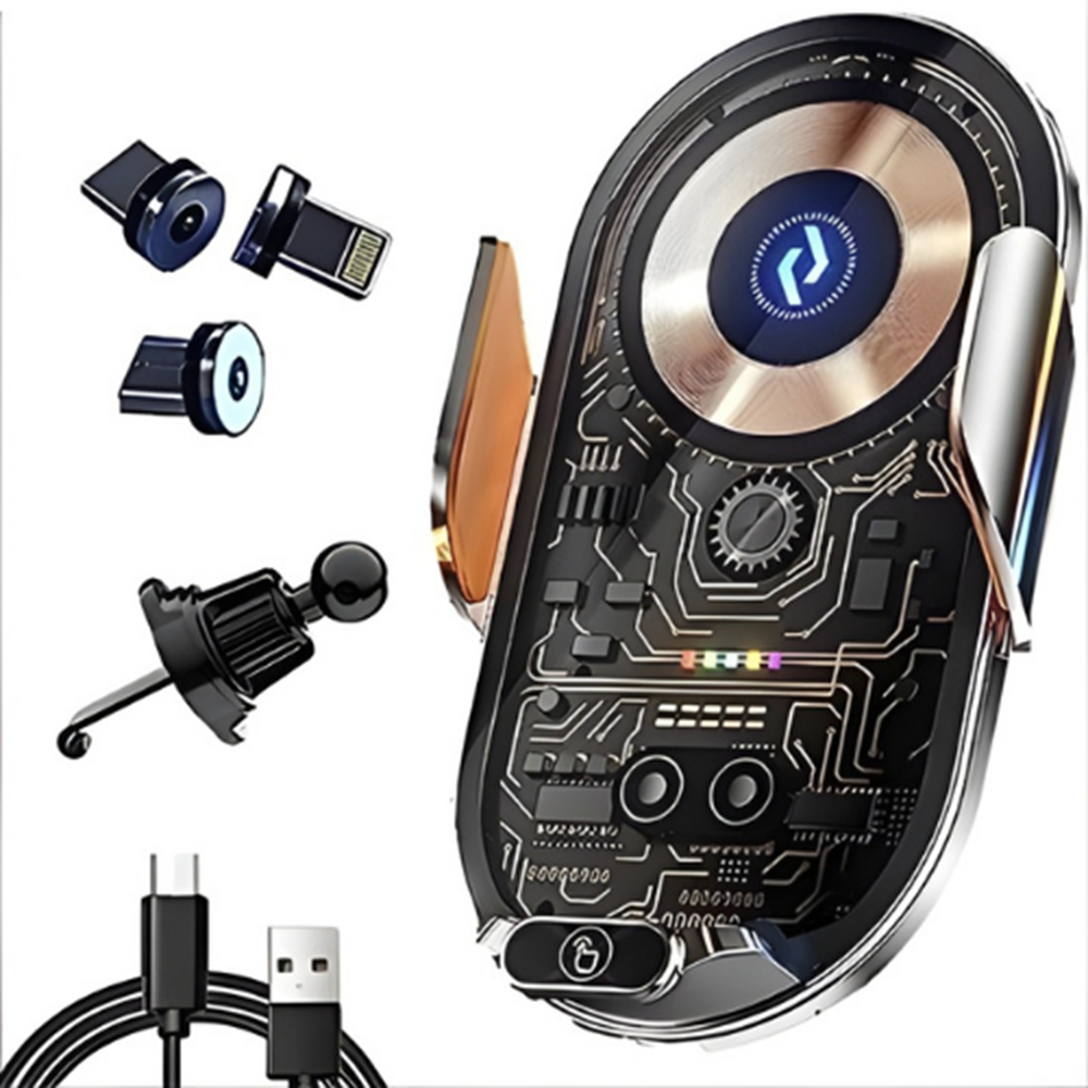 Kruxon ZR682 C13 WİRELESS ARAÇ TELEFON TUTUCU