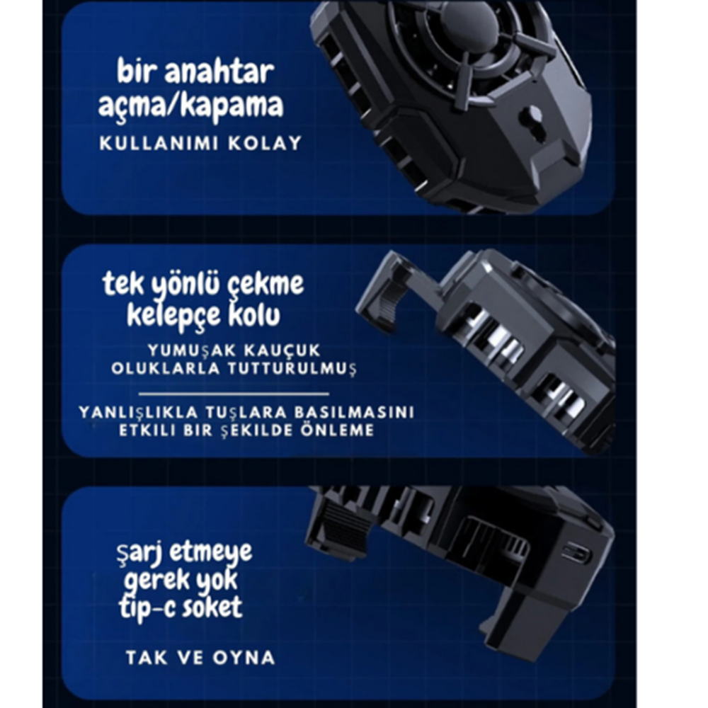 Kruxon ZR DLA07 SOĞUTUCU FAN