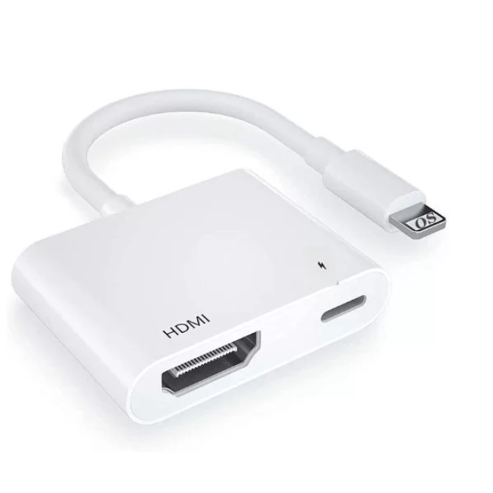Kruxon ZR777 PRO L8 3SE LİGHTNİNG HDMI DİGİTAL AV ADAPTÖR