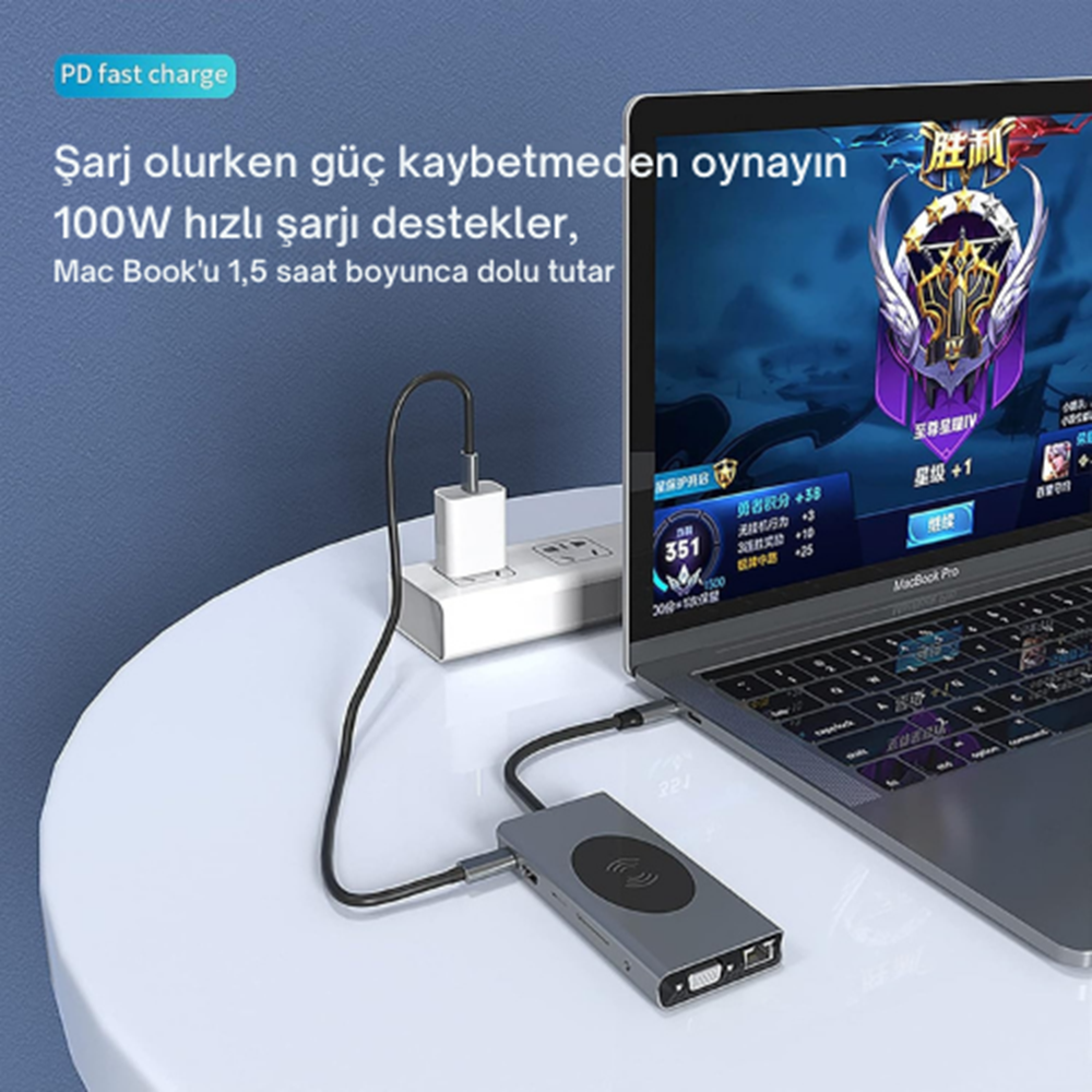Kruxon ZR 13 İN 1 WİRELESS HDTV