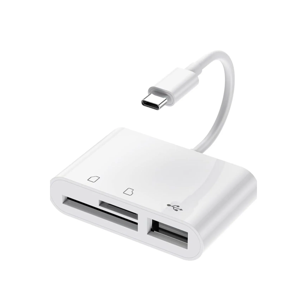 Kruxon ZR823 TYPE-C SD MİCRO SD CARD READER
