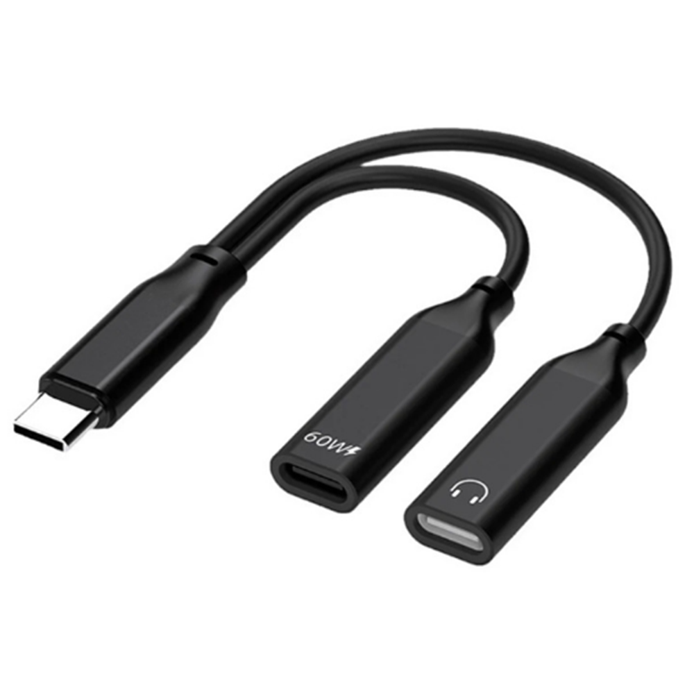 Kruxon ZR867 TYPE-C 2 İN 1 AUX 3A AC08CC