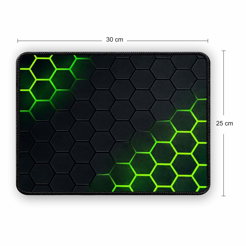 Kruxon ZR922 YEŞİL PETEK MOUSE PAD 25X30
