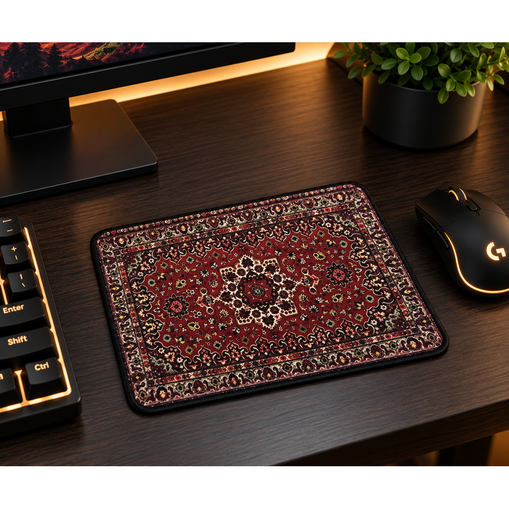 Kruxon ZR948 KİLİM DESEN MOUSE PAD 25X30