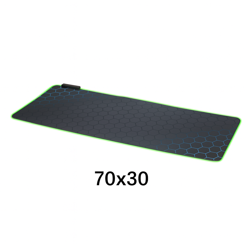 Kruxon ZR1001 RGB MAVİ PETEK MOUSE PAD 80X30