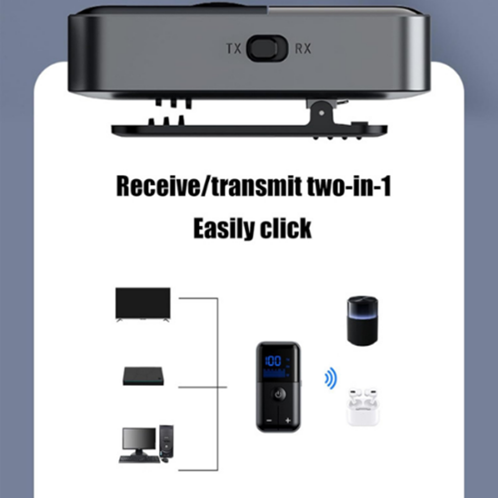 Kruxon ZR1069 M20 BLUETOOTH RECEİVER EKRANLI