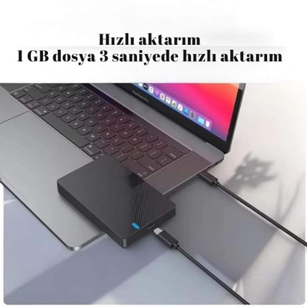 Kruxon ZR1083 HDD CASE TYPE-C KIZAK MODEL TYPE-C TYPE-C