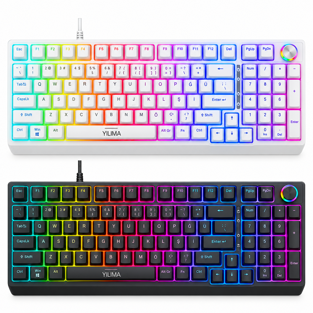 YILIMA G500X GAMİNG KEYBOARD SİYAH