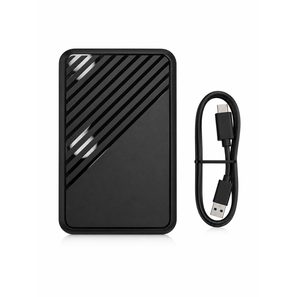 Kruxon ZR1147 SİYAH HDD CASE 3,1 TYPE-C