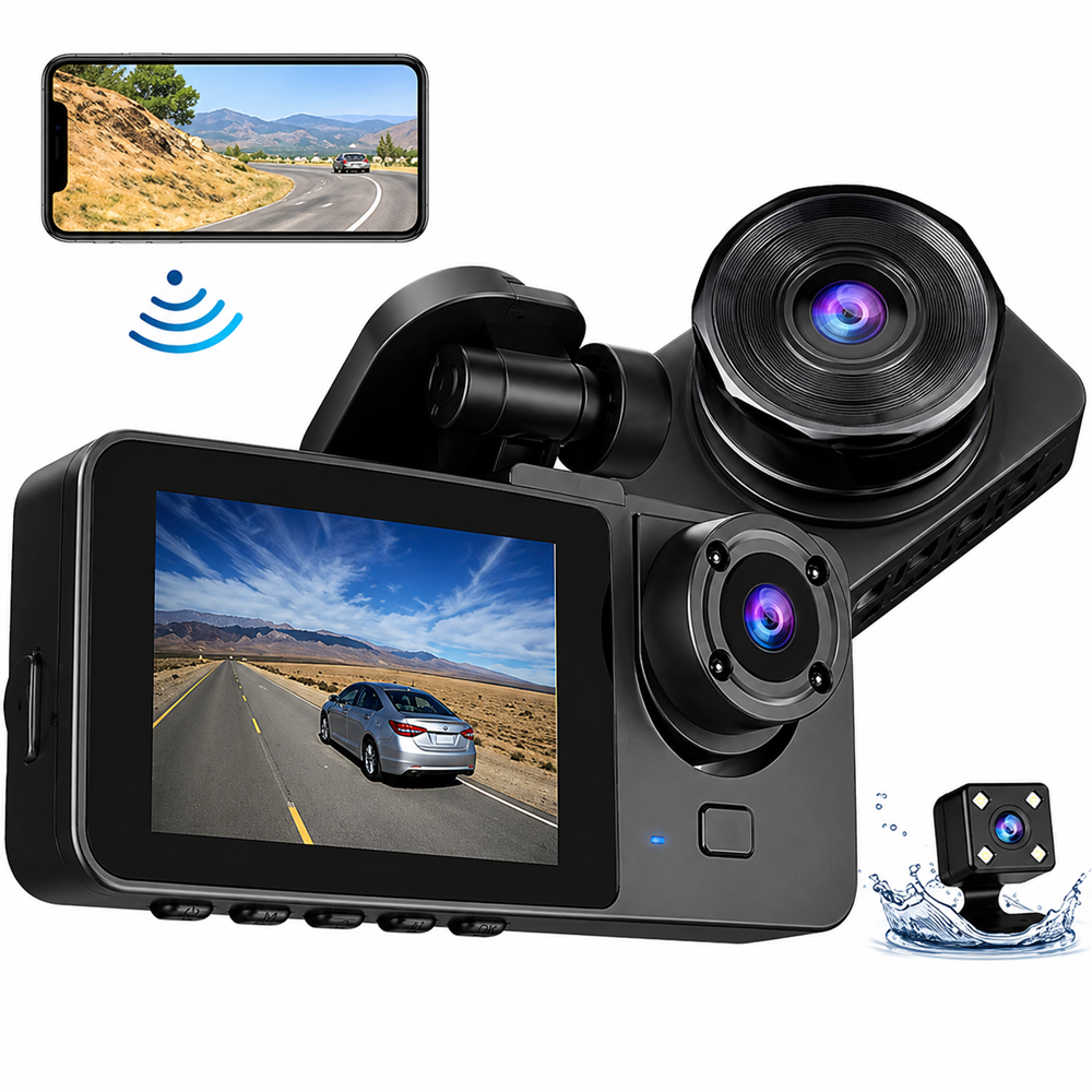 ZR1150 Kruxon VEHİCLE BLACKBOX DVR 1080P ARAÇ KAMERASI