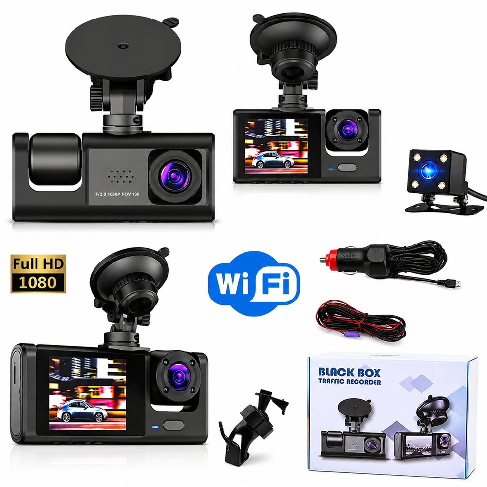 ZR1150 Kruxon VEHİCLE BLACKBOX DVR 1080P ARAÇ KAMERASI