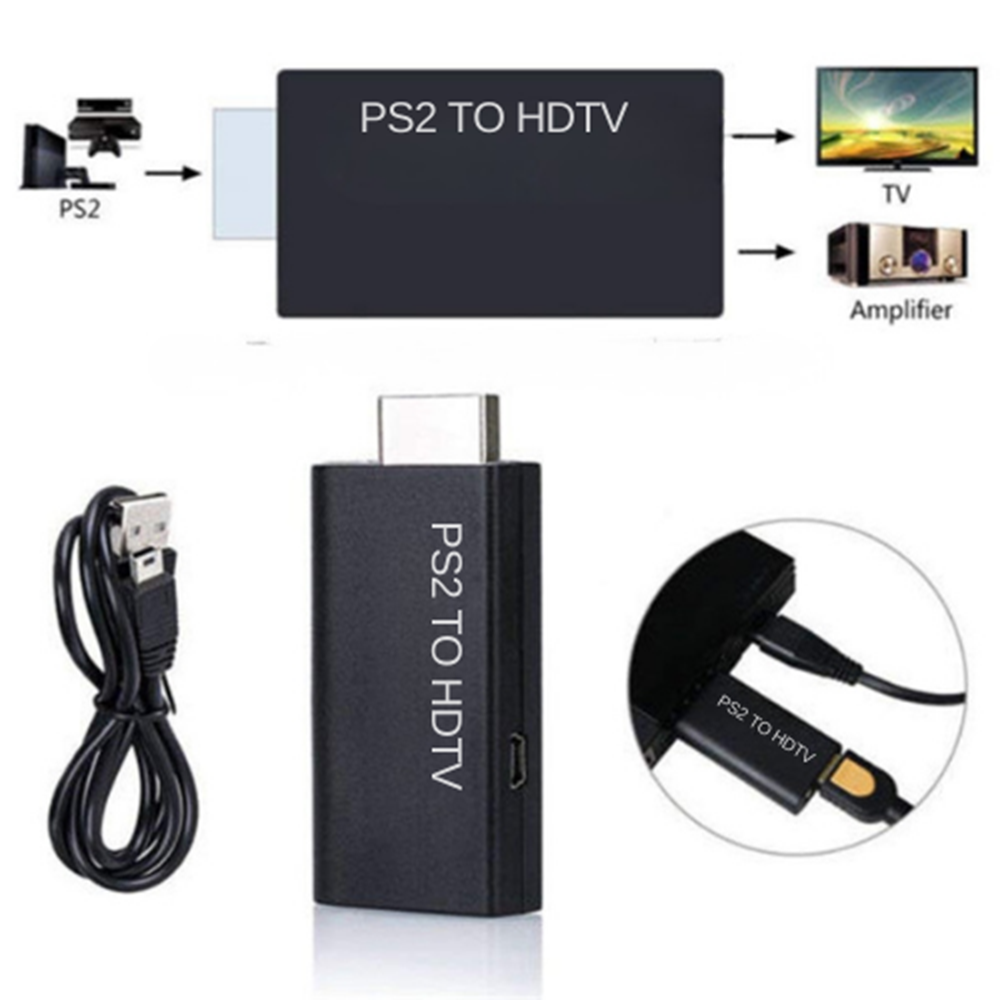 ZR1186 Kruxon G300 PS2 TO HDTV CONVERTER