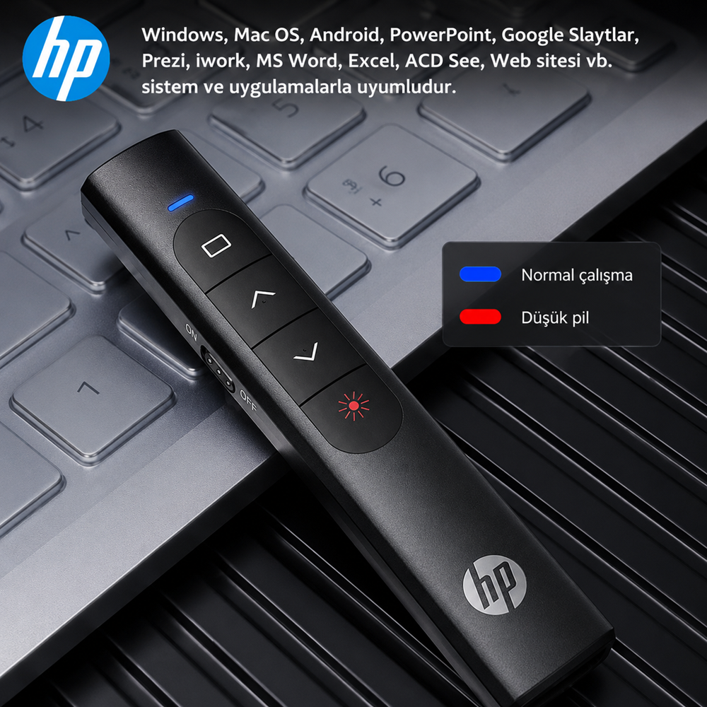 HP SS10PRO SUNUM KUMANDASI