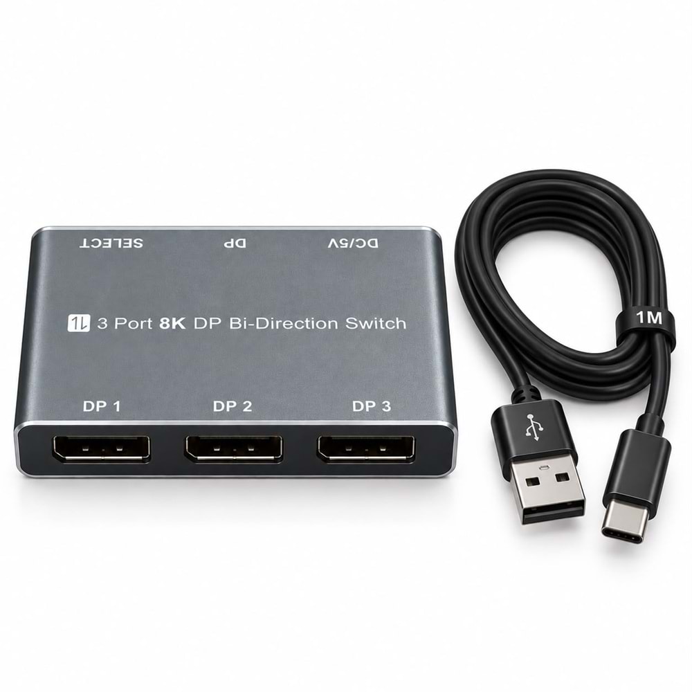 ZR1378 3 PORT DP SWİTCH 8K