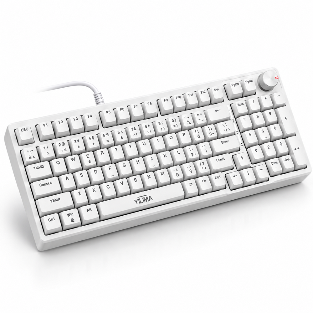 YILIMA G500X GAMİNG KEYBOARD BEYAZ