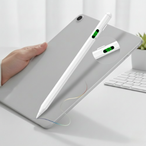 Kruxon ZR61/BEYAZ LED GÖSTERGELİ DOKUNMATİK KALEM UNIVERSAL