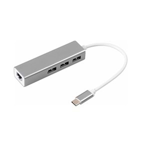 Kruxon ZR115 TYPE-C ETHERNET MACBOOK ÇEVİRİCİ 3,0