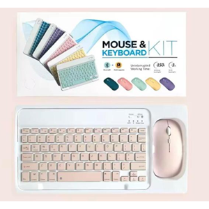 Kruxon ZR20KM PEMBE KABLOSUZ KLAVYE MOUSE SET