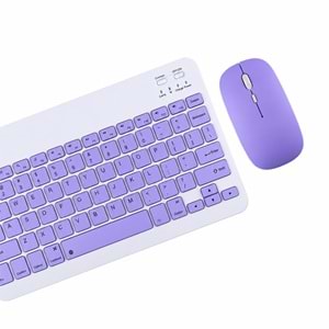 Kruxon ZR20KM MOR KABLOSUZ KLAVYE MOUSE SET