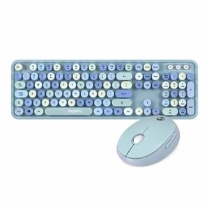 TR MOFİİ SWEET MAVİ KLAVYE MOUSE SET