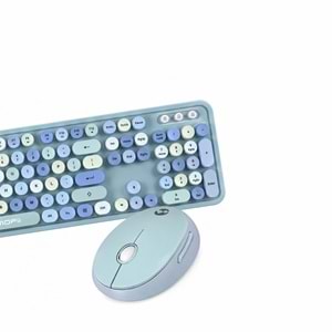 TR MOFİİ SWEET MAVİ KLAVYE MOUSE SET