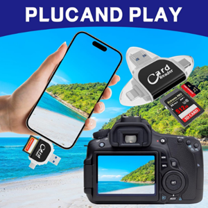 Kruxon ZR670 CARD READER 4 İN 1 OTG