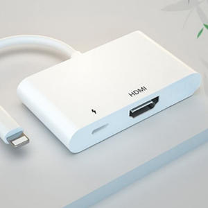 Kruxon ZR777 PRO L8 3SE LİGHTNİNG HDMI DİGİTAL AV ADAPTÖR