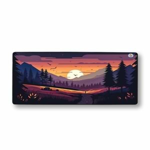 Kruxon ZR912 GÜNBATIMI MOUSE PAD 70X30