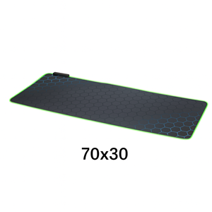 Kruxon ZR1001 RGB MAVİ PETEK MOUSE PAD 80X30