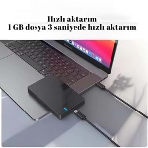 Kruxon ZR1083 HDD CASE TYPE-C KIZAK MODEL TYPE-C TYPE-C