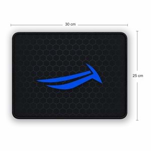 Kruxon ZR1118 25X30 BEYAZ OK RGB MOUSE PAD