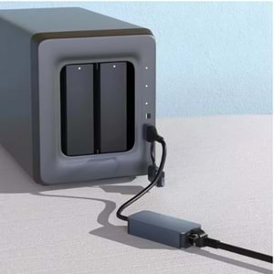 Kruxon ZR1144 USB/TYPE C 2.5G ETHERNET ÇEVİRİCİ