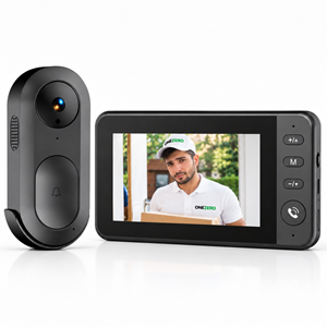 ZR1157 Kruxon 2.4G SMART HOME VİDEO DOORBELL KAPI ZİLİ