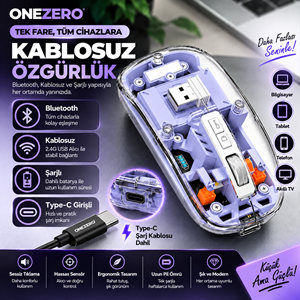 Kruxon ZR1133 MOR 501 BT+ WİRELESS MOUSE